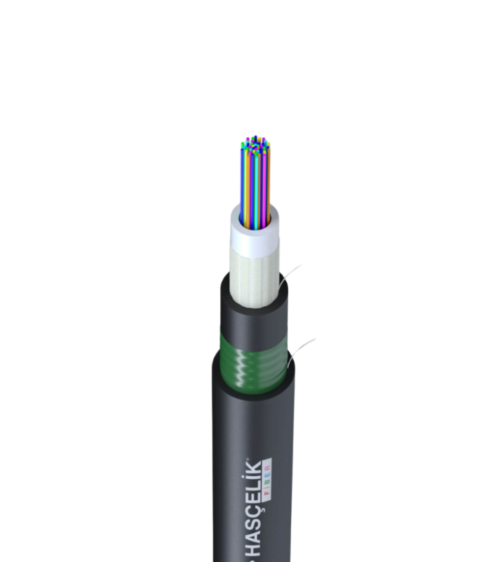 Single Tube Double Jacket Armored Outdoor Fiber Optic Cable