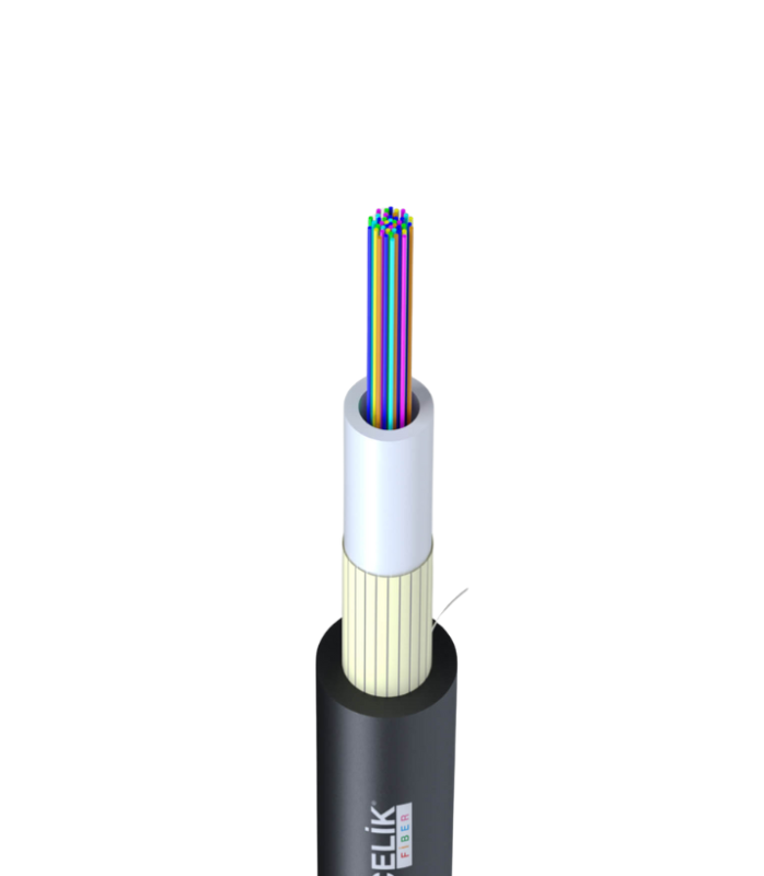 Single Tube Non-Metallic Armored Outdoor Fiber Optic Cable