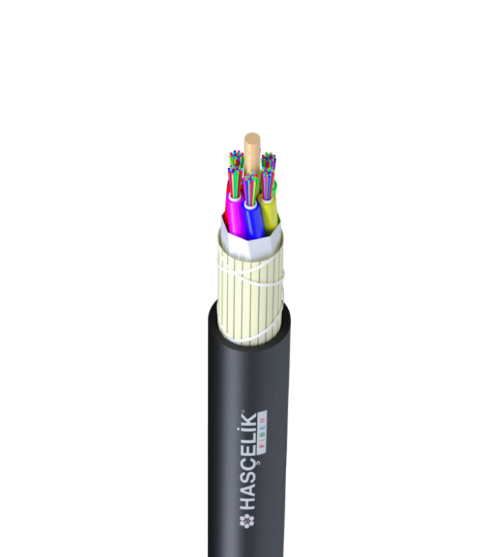 Multi Tube Non-Metallic Armored Outdoor Fiber Optic Cable